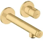 hansgrohe Fertigset Axor Uno Select UP-Waschtisch-Einhebelmischer, m Ausl. 158mm,