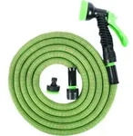 floraworld Gartenschlauch verl. bis 10m Classic Inkl. Armaturen-Set Kunststoff