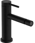 hansgrohe Einhebel-Bidetarmatur Tecturis S m Zugstangen-Ablaufgarnitur, mattschwarz