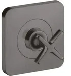 hansgrohe Fertigset Axor Citterio E UP-Absperrvtl. 120x120mm, brush. bla vc