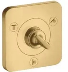 hansgrohe Fertigset Axor Citterio E UP-Ab- + Um-V 120x120mm, brush. gol opt