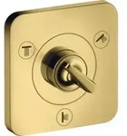 hansgrohe Fertigset Axor Citterio E UP-Ab- + Um-V 120x120mm, pol. gol opt