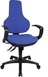B&uuml;rodrehstuhl Ergo Point Bezug blau