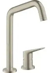 hansgrohe 2-Loch-Sp&uuml;ltisch-Einhebelmischer 240 Axor Citterio M mit Schwenkauslauf,