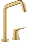 hansgrohe 2-Loch-Sp&uuml;ltisch-Einhebelmischer 240 Axor Citterio M mit Schwenkauslauf,