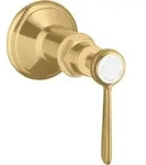 hansgrohe Fertigmontageset Axor Montreux UP-Absperrvtl., m Hebel, brush. gol opt