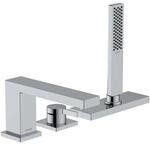 hansgrohe 3-Loch-Waschtischmischer Tecturis E mit sBox, chrom