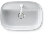 Duravit Aufsatzbecken Zencha 55x39cm, m HL, HLB, o. &Uuml;L, geschli., we
