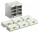 Festool Systainer3 Rack SYS3-RK/6 M 337-Set