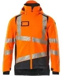 Mascot Winterjacke CLIMASCOT&reg; 2XL hi-vis orange/schwarzblau