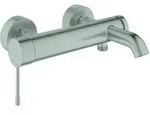 Grohe Wannen-Einhebelmischer Essence 1/2", Wandmontage, supersteel (25250DC1)