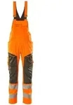Mascot Latzhose 76C48 Knietaschen Stretch hi-vis orange/dunkelanthrazit