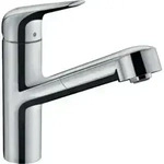hansgrohe Sp&uuml;ltisch-Einhebelmischer 150 Focus M42 EcoSmart mit Ausziehauslauf, 1jet,