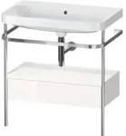 Duravit M&ouml;belwaschtisch-Kombi Happy D.2 Plus 77,5x49cm, o HL, w g, m Kons, 1 Lad