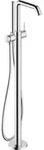 hansgrohe Einhebel-Wannenarmatur Tecturis S bodenstehend, chrom