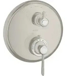 hansgrohe Fertigmontageset Axor Montreux UP-THM, m Ab- + Um-V, HG, Edelstahl-Optik