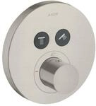 hansgrohe Fertigmontageset ShowerSelect UP-THM, 2 Verbr., rund, Edelstahl-Optik