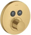 hansgrohe Fertigmontageset ShowerSelect UP-THM, 2 Verbr., rd, brushed gold optic