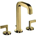 hansgrohe 3-Loch-Waschtischarmatur 170 Axor Citterio m A 140mm, m H-Gr, ZugstAblGar,