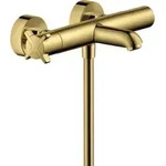 hansgrohe Wannen-Thermostat Axor Citterio E AP, Ausl. 177mm, 2 Verbr., pol. gol opt