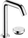 hansgrohe 2-Loch-Waschtischarmatur Tecturis S mit Ablaufgarnitur, CoolStart, chrom