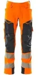Mascot Hose ULTIMATE STRETCH 76C46 hi-vis orange schwarzblau