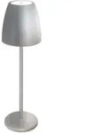 Megatron LED-Akku Tischleuchte 827 Silvergrey