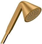 hansgrohe Handbrause Axor 85mm, 1jet, brushed gold optic