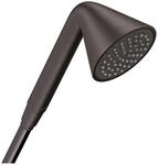 hansgrohe Handbrause Axor 85mm, 1jet, brushed black chrome