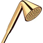 hansgrohe Handbrause Axor 85mm, 1jet, polished gold optic