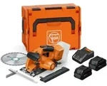 Fein Kompakte Akku-Handkreiss&auml;ge f&uuml;r Metall, F-IRON Cut 57 AS Set 2 x 8 Ah