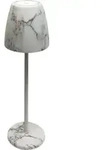 Megatron LED-AKKU Tischleuchte 827 Marble WH