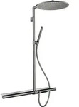 hansgrohe Showerpipe Axor m TH 800, Kopfbrause 350mm, 1j, pol. bla vc