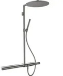 hansgrohe Showerpipe Axor m TH 800, KB 350mm, 1j, brush. bla vc