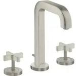 hansgrohe 3-Loch-Waschtischarmatur 170 Axor Citterio m A 140mm, Kreuz, ZugstAblGar,