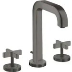 hansgrohe 3-Loch-Waschtischarmatur 170 Axor Citterio m A 140mm, Kreuz, ZugstAblGar,