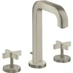 hansgrohe 3-Loch-Waschtischarmatur 170 Axor Citterio m A 140mm, Kreuz, ZugstAblGar,