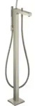 hansgrohe Wannen-Einhebelmischer Axor Citterio A 200mm, boden, m Pin-Griff, brush.