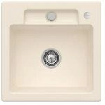 V&B b&uuml;ndige Sp&uuml;le Siluet 50 S Flat m Abl.garn, Excenterbet&auml;tigung, ivory