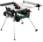 Metabo Tischkreiss&auml;ge TS 254 mit Untergestell und Trolleyfunktion; Karton