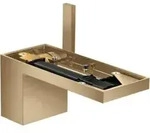 hansgrohe Waschtisch-Einhebelmischer 70 Axor MyEdition A 151mm, m Pus-Op-Abl, o Pl,