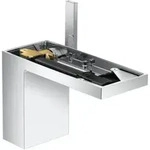 hansgrohe Waschtisch-Einhebelmischer 110 Axor MyEdition A 150mm, m Pus-Op-Abl, o.