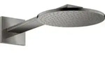 hansgrohe Kopfbrause 250 1jet Axor mit Brausearm, polished black chrome