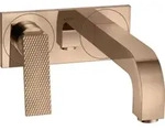 hansgrohe Fertigmontageset Axor Citterio UP-Waschtisch-Einhebelmischer, A 220mm, HG,
