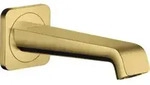 hansgrohe Wanneneinlauf Axor Citterio E Ausladung 181mm, polished gold optic