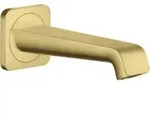 hansgrohe Wanneneinlauf Axor Citterio E Ausladung 181mm, brushed brass