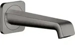 hansgrohe Wanneneinlauf Axor Citterio E Ausladung 181mm, polished black chrome