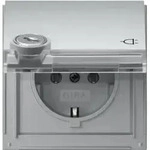 Gira Steckdose KD TX-44 Alu Schloss gleich