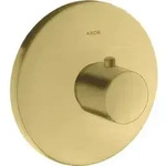 hansgrohe Fertigset Axor Uno Highflow UP-Thermostat, brushed brass