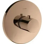 hansgrohe Fertigset Axor Uno Highflow UP-Thermostat, polished red gold